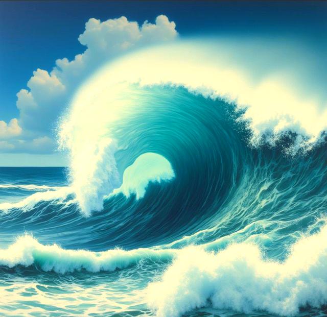 梦见海啸发大水是什么意思